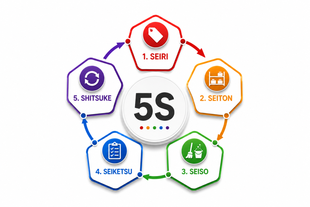 5S Nedir? 5S Sistemi Ne İşe Yarar?