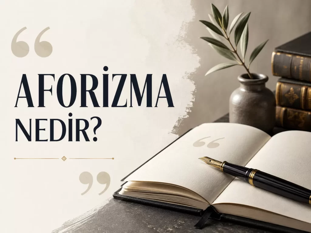 Aforizma Nedir? Özellikleri ve Örnekleri